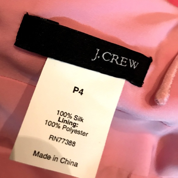 J Crew Pink Silk Dress - Picture 3 of 6